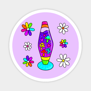 Lava Lamp Love Magnet